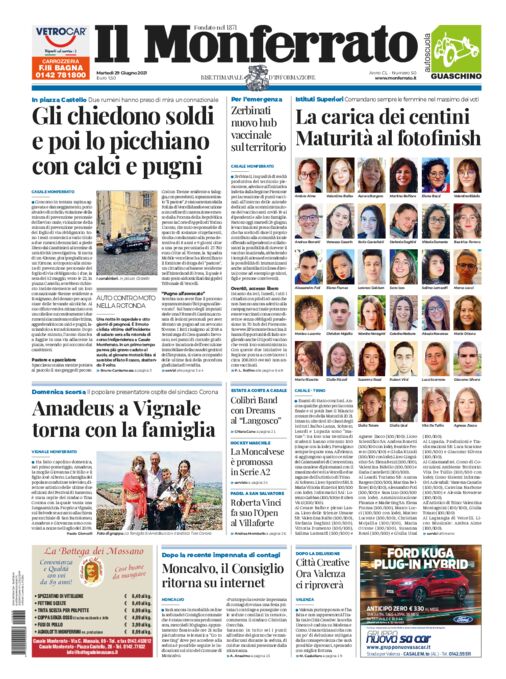 Il Monferrato - Edizione 50 del 29/06/2021